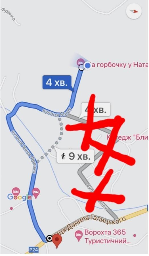 Hotel Na Gorbochku U Natali Worochta Zewnętrze zdjęcie